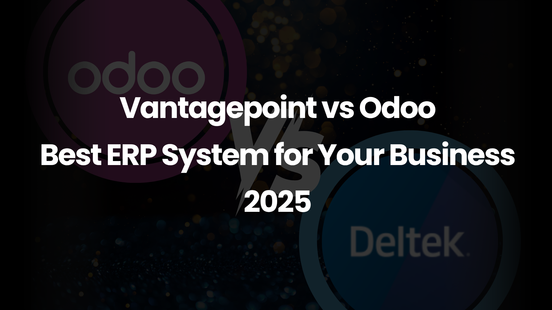Vantagepoint vs Odoo Best ERP System for Your Business 2025