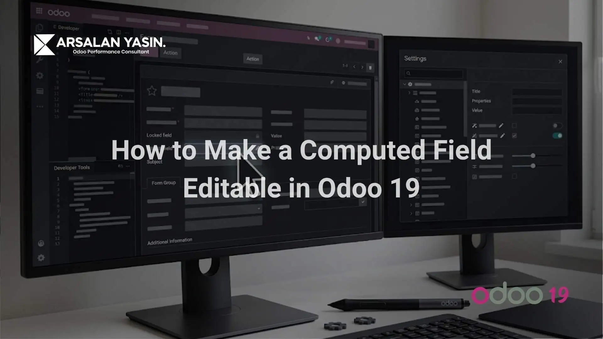 As a certified Odoo Partner Australia, Arsalan Yasin has helped businesses across the country implement clean, maintainable field logic that scales with their operations.