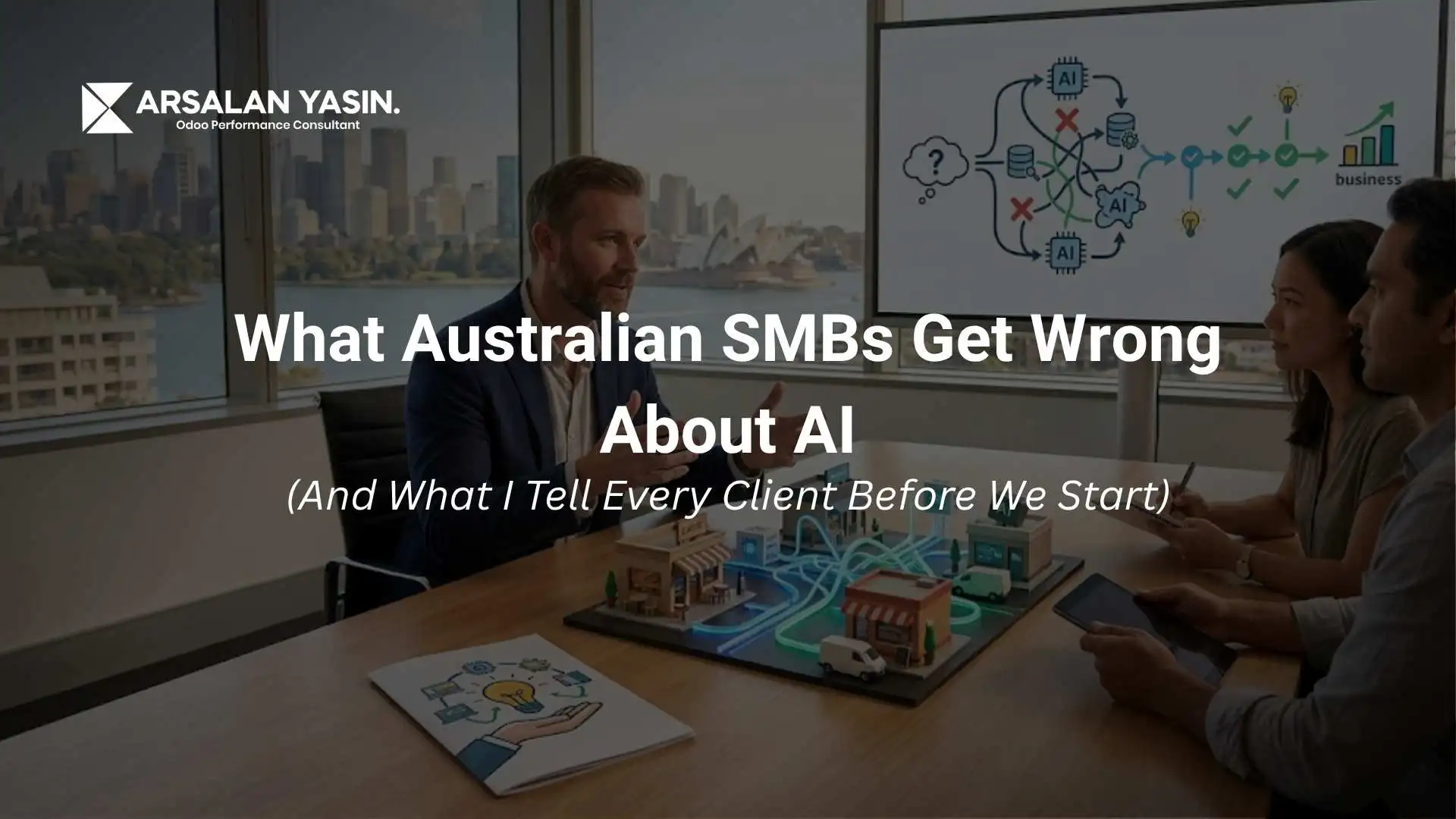 As an Odoo Consultant Melbourne, I help Australian SMBs build the clean data, clear processes, and ERP foundations needed before AI can deliver real ROI.