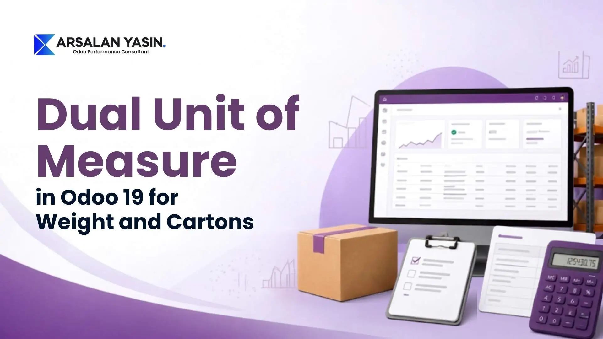 Dual unit of measure setup in Odoo 19 converting weight to cartons, configured as part of structured ERP project management Australia businesses rely on.