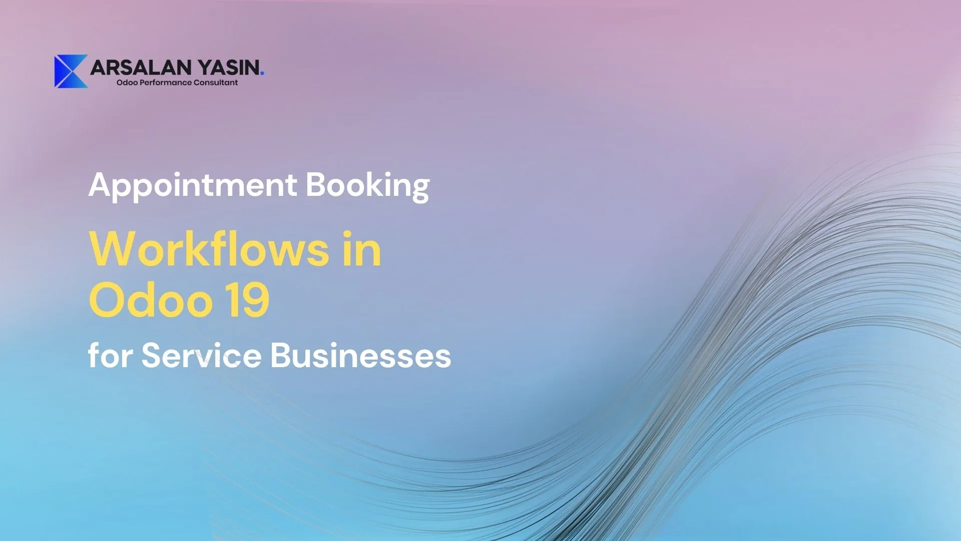 Odoo community apps configuring appointment booking workflows for a service business in Odoo 19