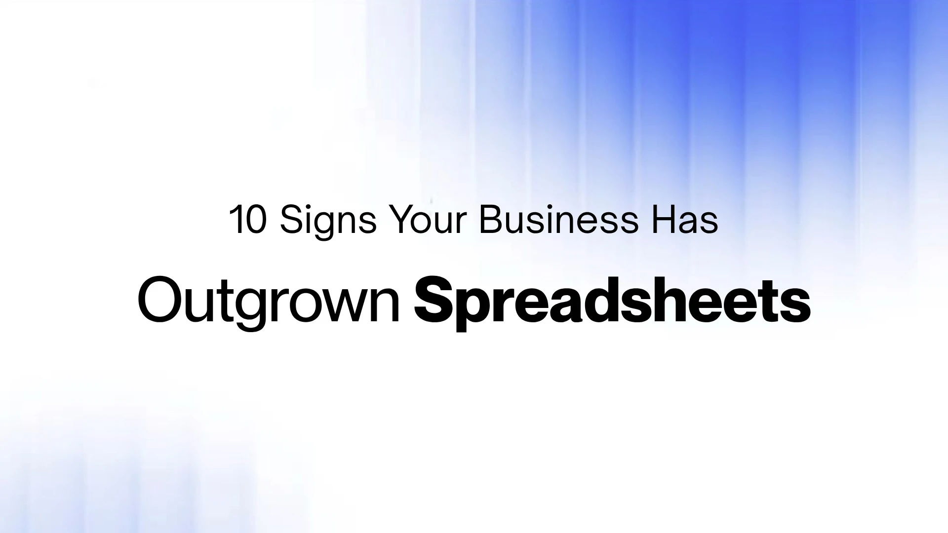 Month-end drags, stock counts disagree, and one person owns the file. Ten signs your business has outgrown spreadsheets and needs a proper ERP system.